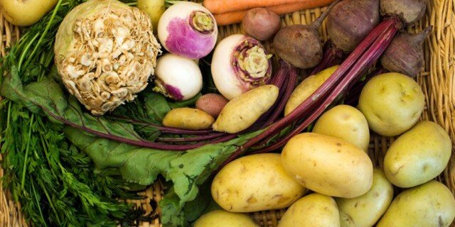 Root Vegetables En-Ru — Английские слова на тему Корнеплоды